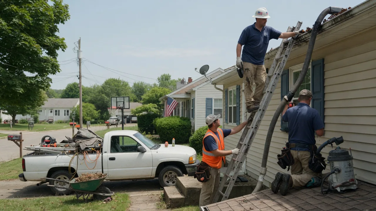 Gutter Installation in South Bloomingville, OH near me
